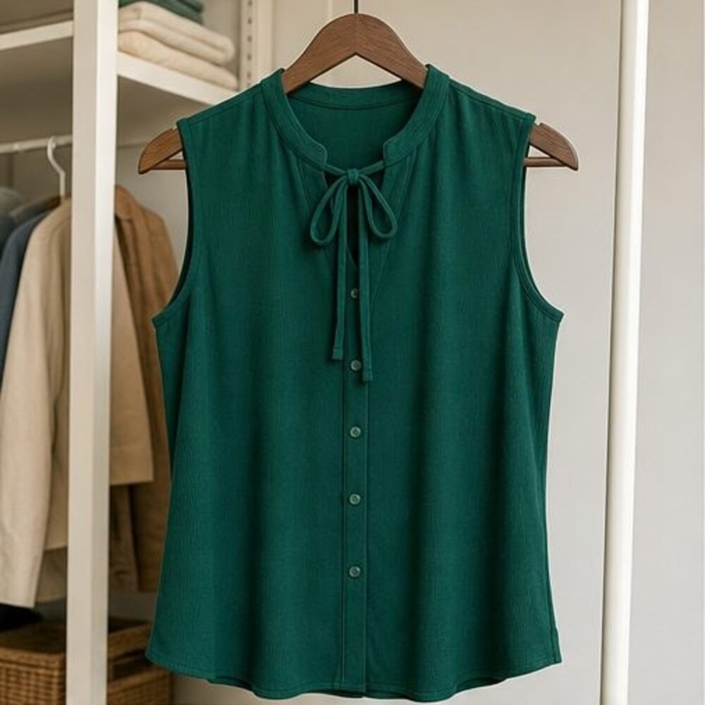 Emerald Tunic Blouse